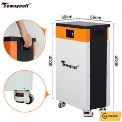 Solcellsbatteri till växelriktare-Inverter