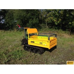 Larv-Minidumper-flak 350 kg, 6,5 Hp