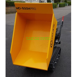 Minidumper MD500H-PRO med tipphydraulik framåt