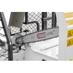 Lumag elektriska vedkap-klyvmaskin-automat