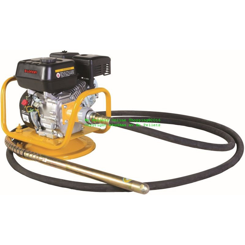 Betongvibrator med 4-takt-bensinmotor
