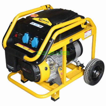 Lumag GE3 bensindrivet elverk 2.8 kW strömgenerator